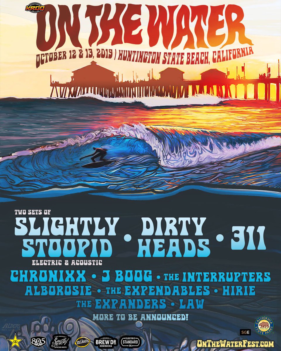 SlightlyStoopid's tweet photo. Today is the final day for @onthewaterfest presale tickets!  Public on sale and prices go up tomorrow at 10am.  Grab presale tickets today using code BARRELRIDE here --> https://t.co/9jh6u1YmLE https://t.co/y2EaE0WFHh