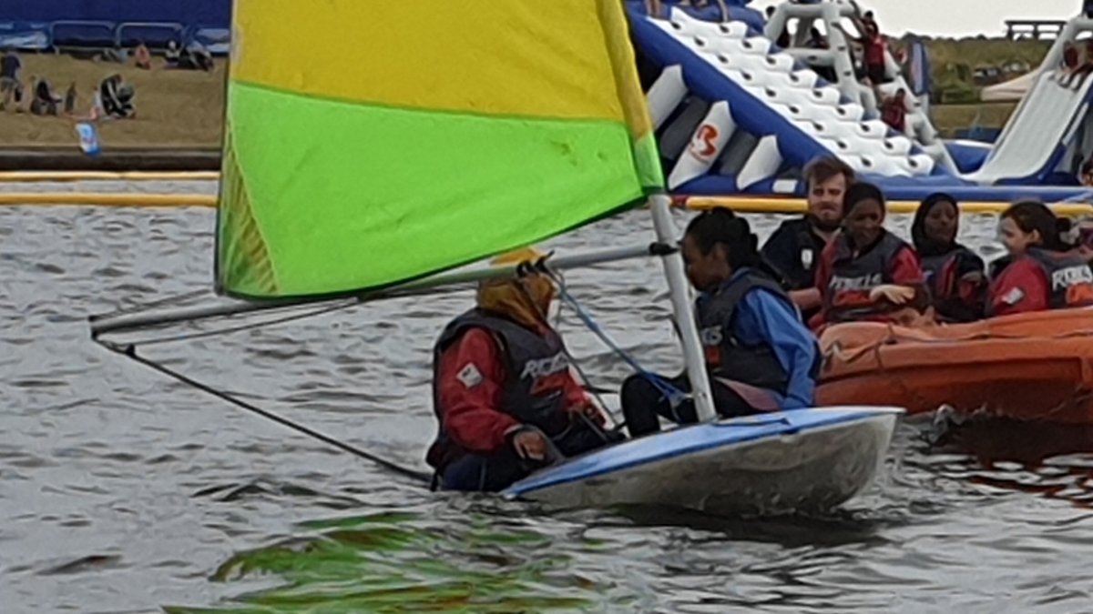 CardiffSC's tweet photo. Thanks to the @1851Trust, @INEOS, @INEOSTEAMUK and @All_Afloat, we have #womenconnectFirst attending for the first of two 6 Saturday courses, with the aim of achieving their #RYA Stage 1 certificate. https://t.co/2MUjfo4tmP