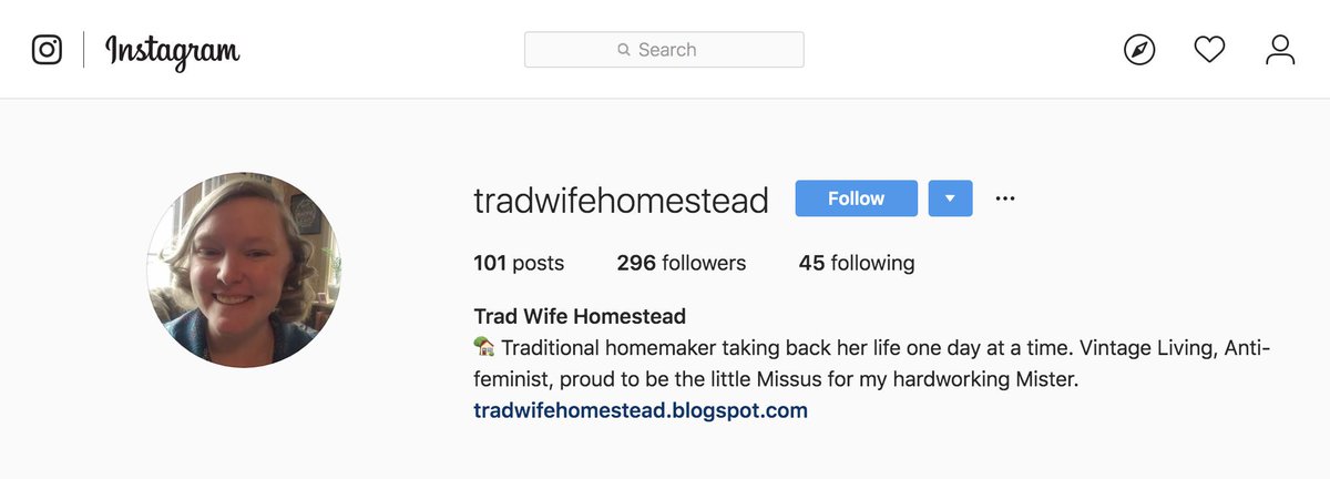 "Tradwives" like Volkmom, incidentally, are basically nazi mommy bloggers. They're super-into the idea of being submissive to their man, creating pure white babies, and raising those babies to be nazis. They're often very back-to-the land and Pinterest-y.