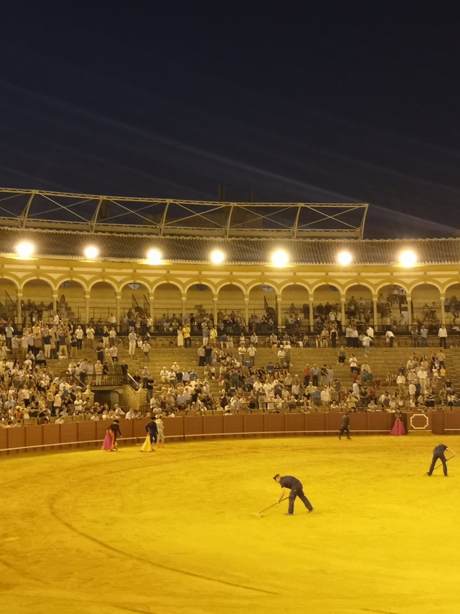 Directo Sevilla: Vuelta al ruedo tras petición para Manuel Rueda que falló con la espada una bonita faena con la muleta. <a href="/Mundotorocom/">mundotoro.com</a> <a href="/portaltaurino/">Portal Taurino</a> @maestranzapages