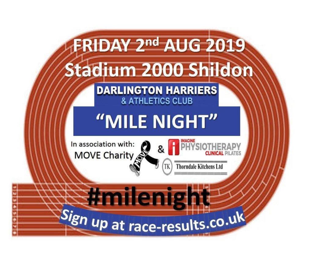 therunblogger's tweet photo. Darlington Harriers Mile Night - Organising an Event
@mile_night @Dharriers @Active_Durham @UpandRunningDAR #milenight #UKRunChat #runr https://t.co/HisZYVkoDa https://t.co/eWc8VvwmJJ
