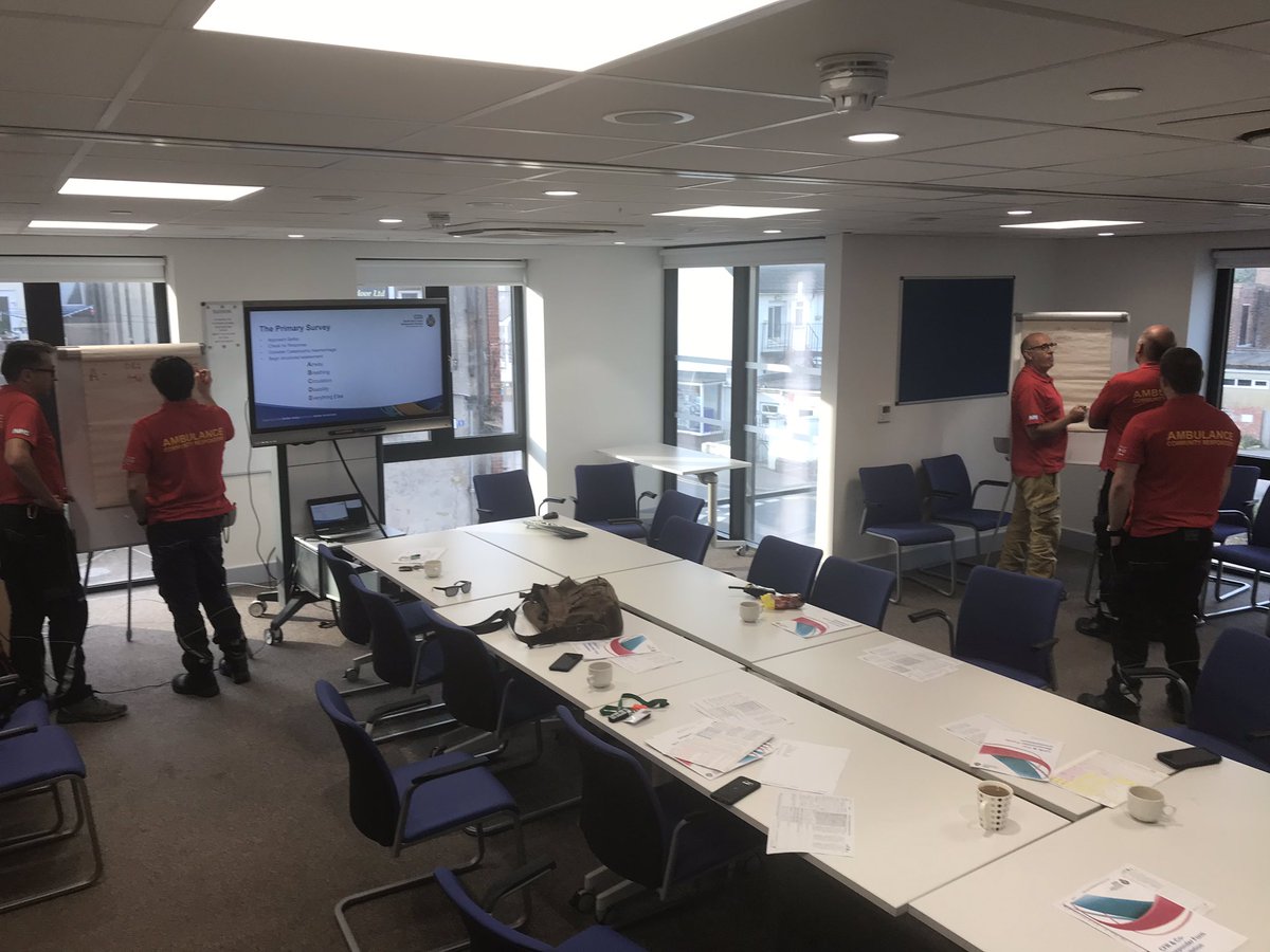 Another CFR training evening completed! Great to see regular faces. Looking forward to new ones starting hoping to be on board some time this year! 🕰 📔