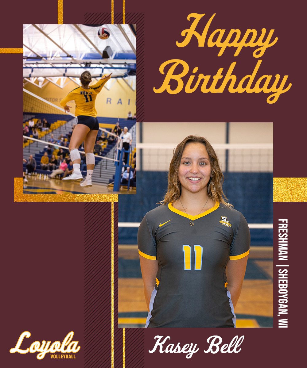 RamblersWVB's tweet photo. Help us wish a Happy Birthday to incoming freshman @kkaseybell! #OnwardLU https://t.co/IOgHsWhydt