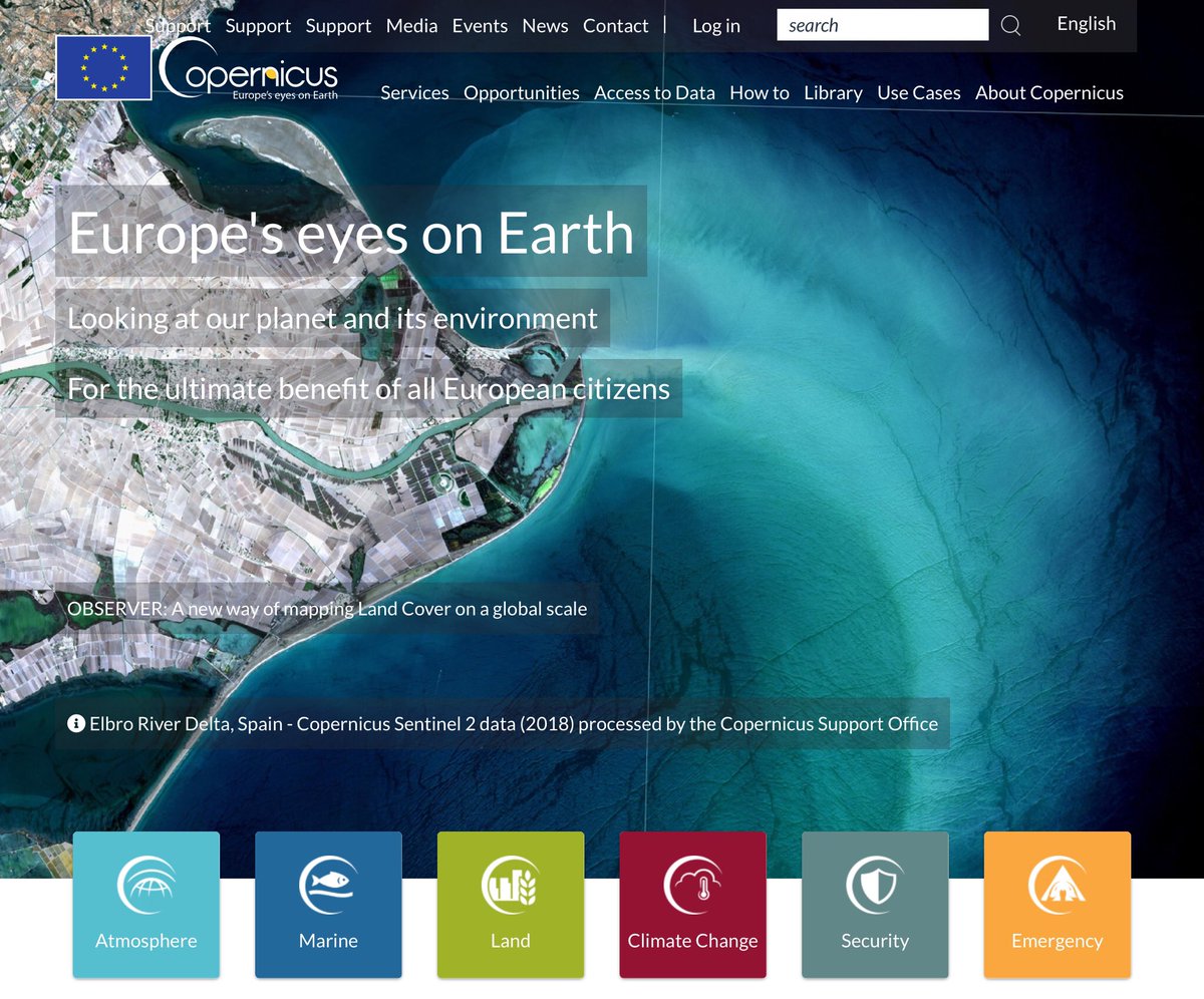 CopernicusEMS's tweet photo. @eforestal In fact, you have the privilege of being the producer of the "image of the month" on the @CopernicusEU website!
We just realised that the website wrongly credits the #CopernicusSupportOffice
We will request a correction ASAP https://t.co/qNBwX6k1Ki