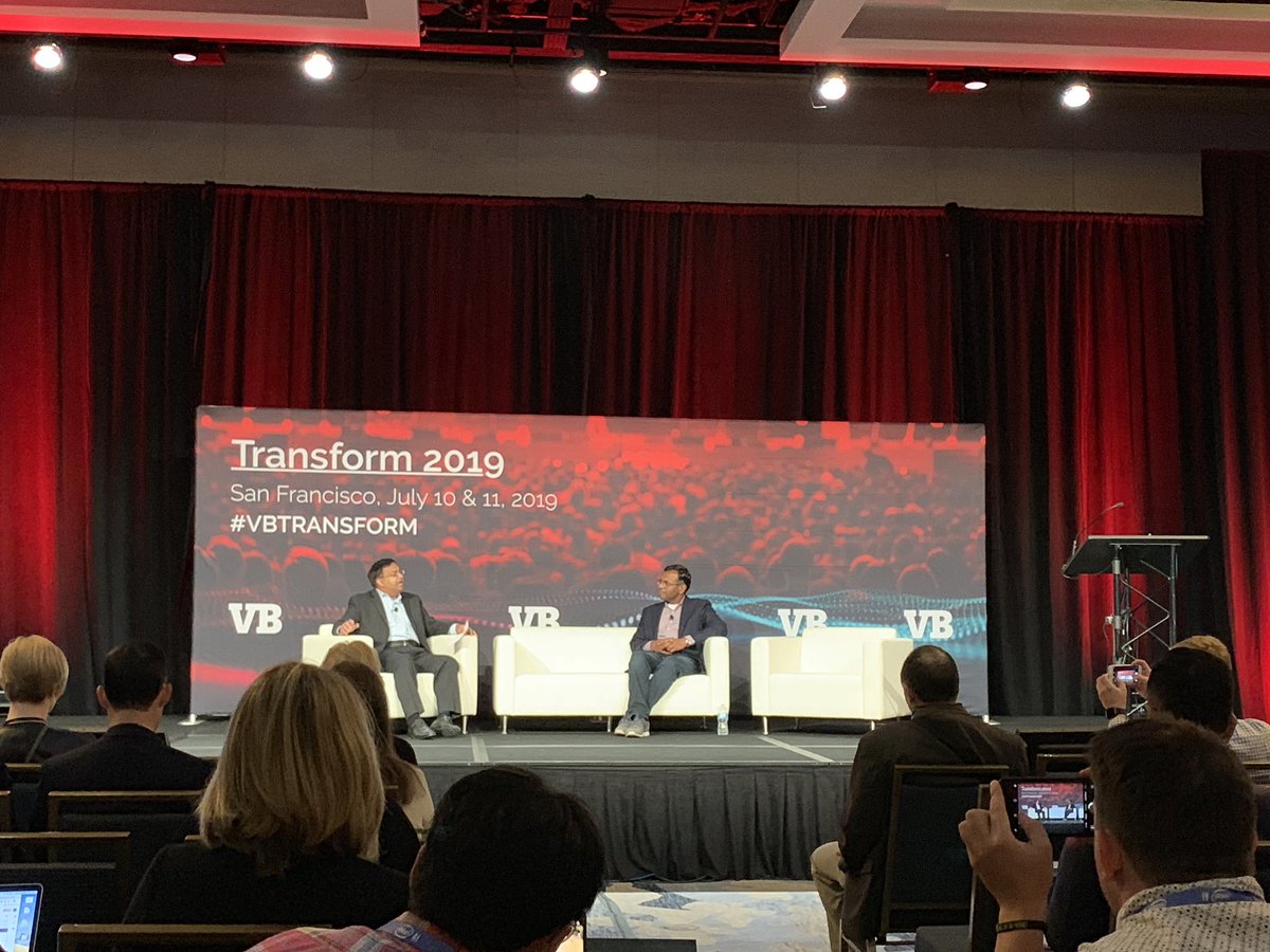 #transform2019 with VP of Amazon AI