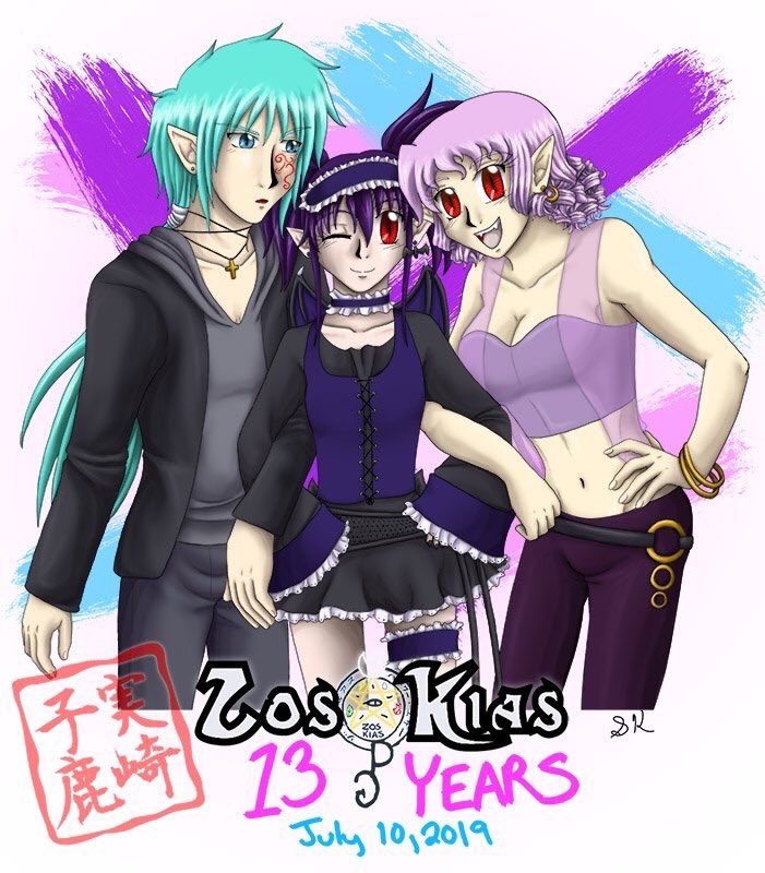 sanzaki_kojika's tweet photo. A day late on finishing this, but happy birthday, Zos Kias! Itβs officially 13 years!
https://t.co/88yEImvIzK
#art #digitalart #zoskias #webcomic #arkola #neoga #lillian #vampire #originalcharacter https://t.co/DWOgdK1kCo
