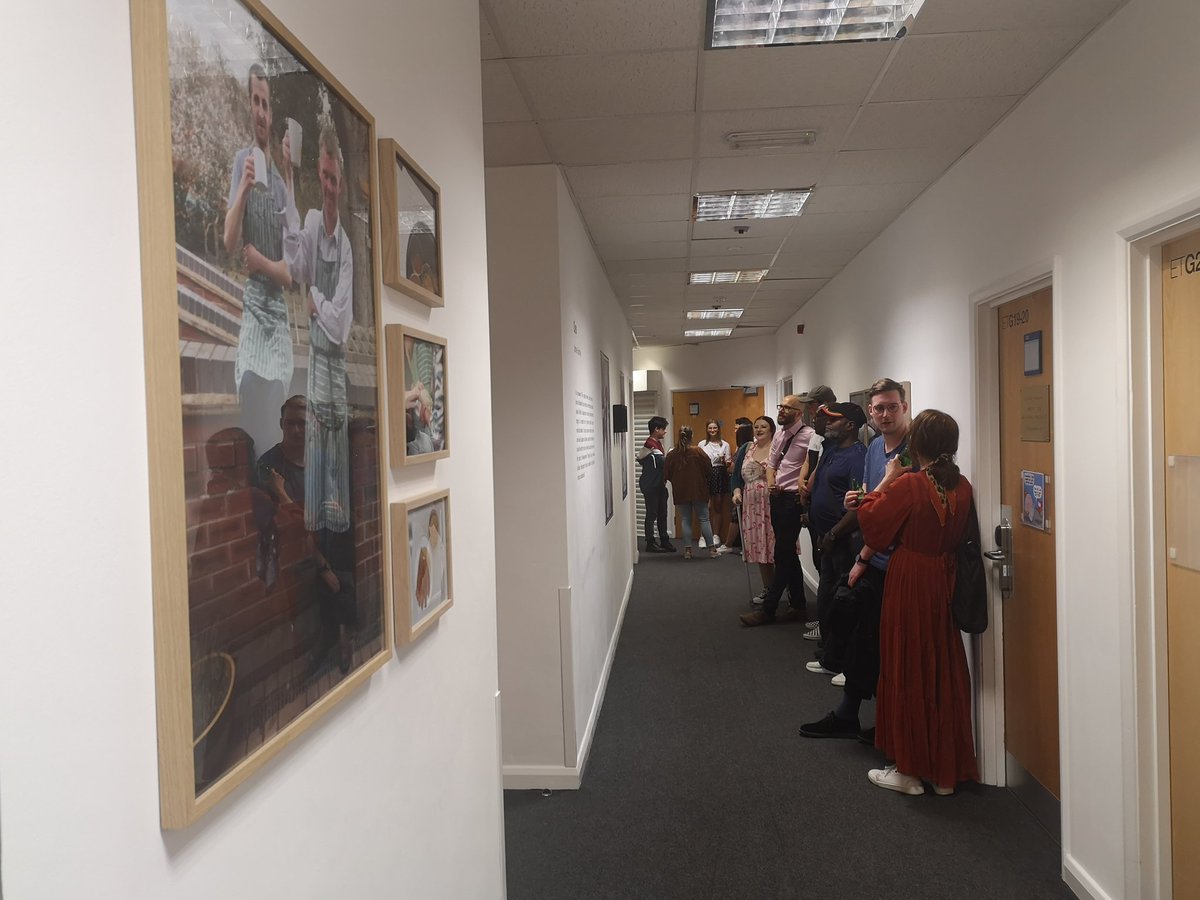 CU_Photography's tweet photo. Corridor gallery drinks reception for @apheuk in @CU_Photography curated by @verityadriana .
.
#cuph #cuphoto #aphe19 #exhibition #Coventry #coventryuniversity #verityadriana https://t.co/RP5Yz8w1g9