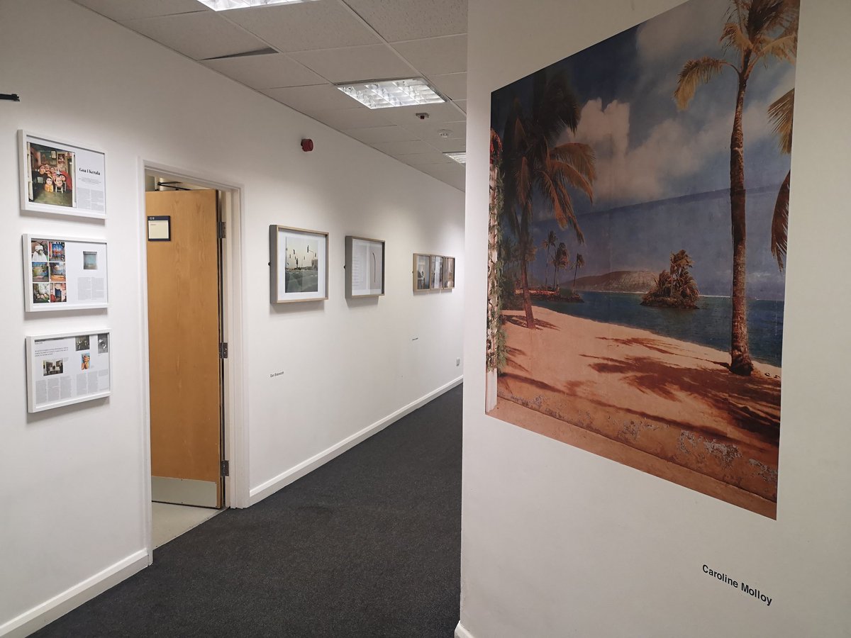 CU_Photography's tweet photo. Corridor gallery drinks reception for @apheuk in @CU_Photography curated by @verityadriana .
.
#cuph #cuphoto #aphe19 #exhibition #Coventry #coventryuniversity #verityadriana https://t.co/RP5Yz8w1g9