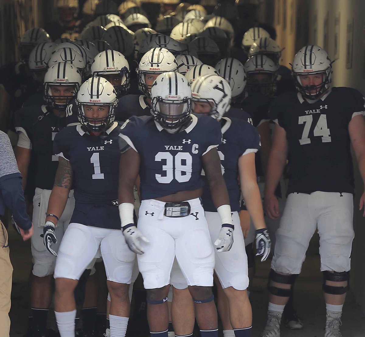 Mvspencer32's tweet photo. Thankful to receive an offer from Yale University after a great camp today! #LifeChangingU @CoachRenoYale @TaftFootballCT @yalefootball https://t.co/nP3bFGXMle