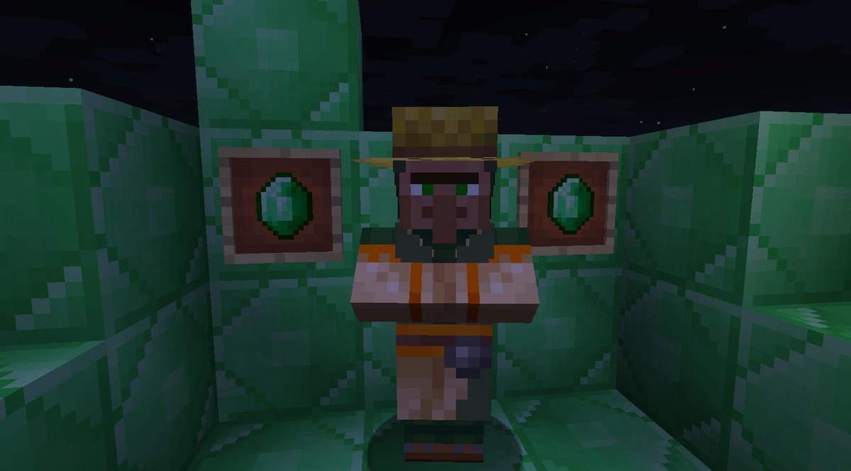 ScammedVillager's tweet photo. Blessed 🙏🙏Work hard and get emerald baby🤑🤑💰💰 https://t.co/vcvo77Xr5G