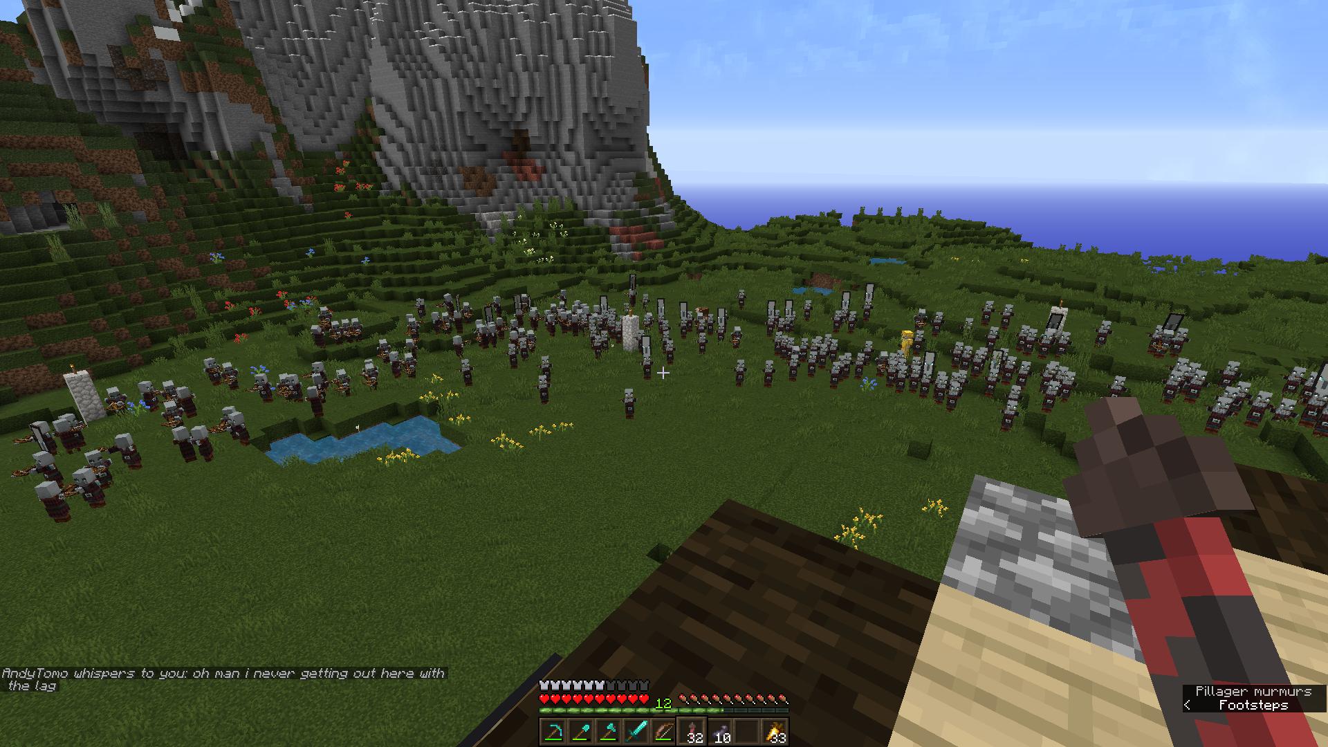 2020mc On Twitter Yeah So Every Video About A Pillager Outpost Farm Is Done In Creative Maybe This Is Why Sure Just Flatten The Area No Problem Onit Phoenixcraft Minecraft Pillageroutpost Https T Co Sortx2rmj1