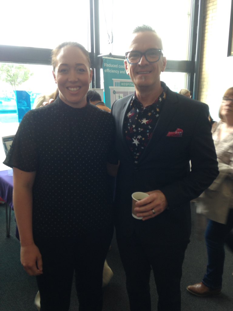 DPalmer73912053's tweet photo. @carlybrown8 our @STSFTrust 70@70 research nurse had a little chat with @ProfBrendan #NMConf2019 https://t.co/ycQJgI2DlR