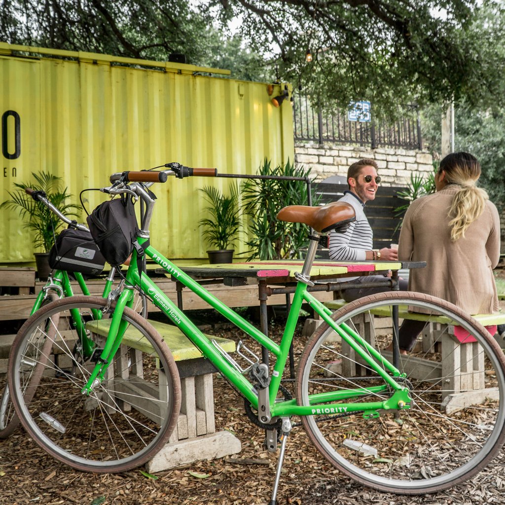 RidePriority's tweet photo. #tbt to making a fleet of special-edition bikes for our friends at #ElementHotels. When you stay at one of their properties, be sure to take advantage of their “Bikes to Borrow” program to explore your surroundings on a co-branded Priority Classic Plus. #PriorityBicycles https://t.co/53mTtCSF2d