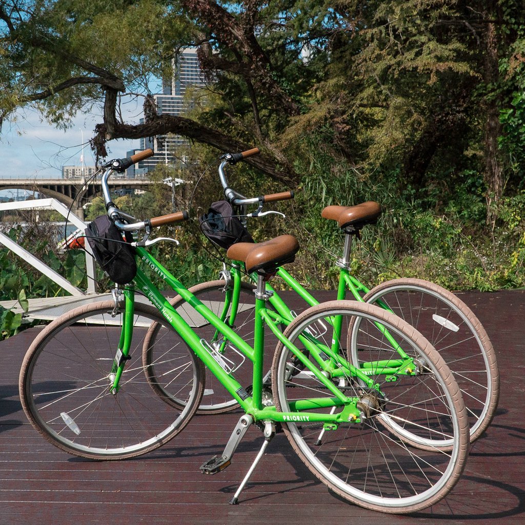 RidePriority's tweet photo. #tbt to making a fleet of special-edition bikes for our friends at #ElementHotels. When you stay at one of their properties, be sure to take advantage of their “Bikes to Borrow” program to explore your surroundings on a co-branded Priority Classic Plus. #PriorityBicycles https://t.co/53mTtCSF2d