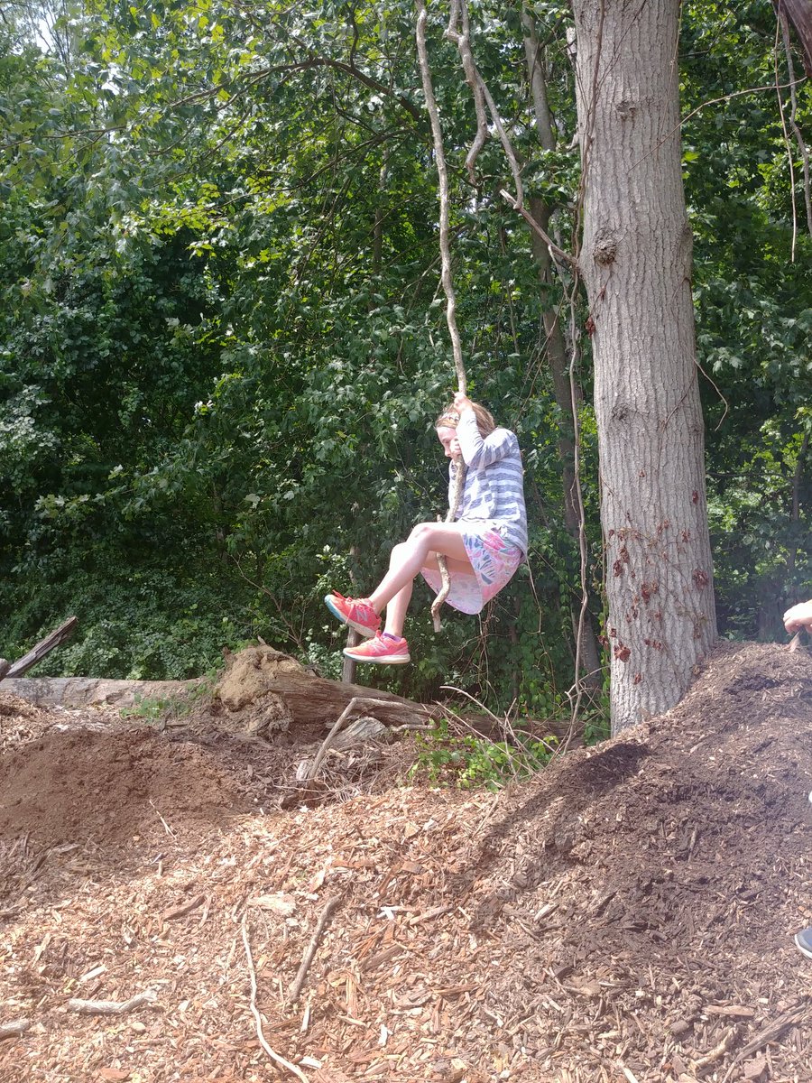 ArtWithSig's tweet photo. Livin' our best life. @UsdanArts #thewoodchippile #kidsbeingkids #livingourbestlife #jump #play #explore #nature #nedshed #natureecologydesign https://t.co/Jwr3EyKg1X