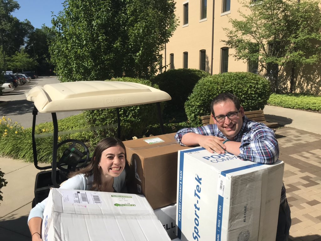 BridgetteatACE's tweet photo. What color will the new @ACEatND shirt be??? We’re anxiously awaiting the big reveal....TONIGHT! 😬 https://t.co/Ai5ADcyN0k