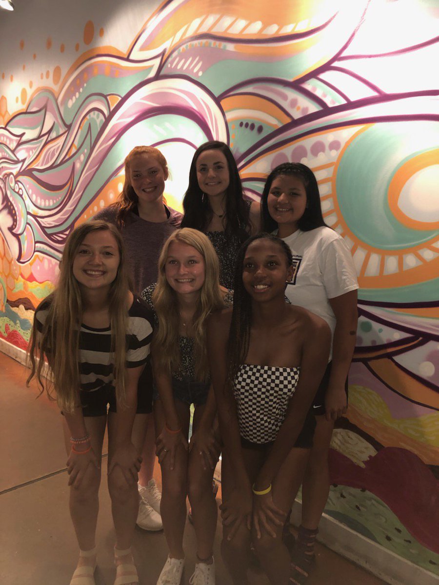 ok_basketball's tweet photo. Arsenal girls spending time together in Louisville Kentucky! https://t.co/yla5whjxpJ