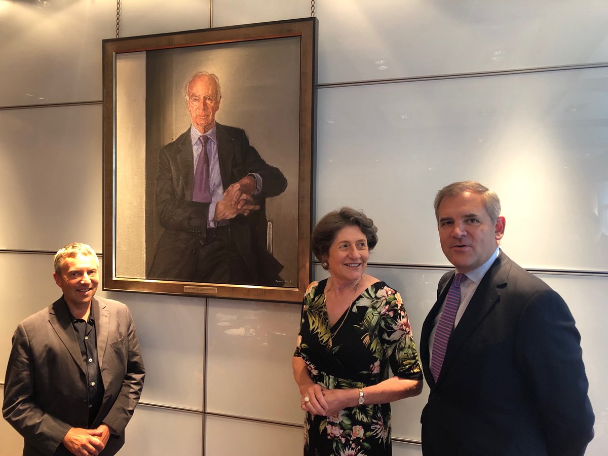 BNCB's tweet photo. Lloyd’s hosted Lady Rowland and Sir David’s son, Mark, in the Sir David Rowland Room in the Lloyd’s Building today along with a number of members of Sir David’s family, some of who had never been to Lloyd’s before. #lloydsoflondon https://t.co/i3tkznFpV3