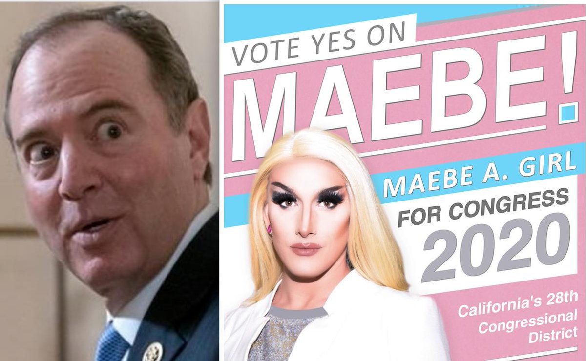 Little Adam Schiff gets a primary challenger: Maebe A. Girl an American drag queen