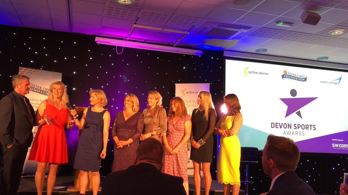 The winner of <a href="/southwestcomms/">swcomms</a> DEVON CLUB OF THE YEAR 2019 is Axe Valley Netball Club! 👏 
#dsa2019
<a href="/Exe_Foundation/">Exeter Chiefs Foundation</a> <a href="/ExeterCollege/">Exeter College</a> <a href="/activedevon/">Active Devon</a>
<a href="/AxeValeNetball/">Axe Vale Netball</a>