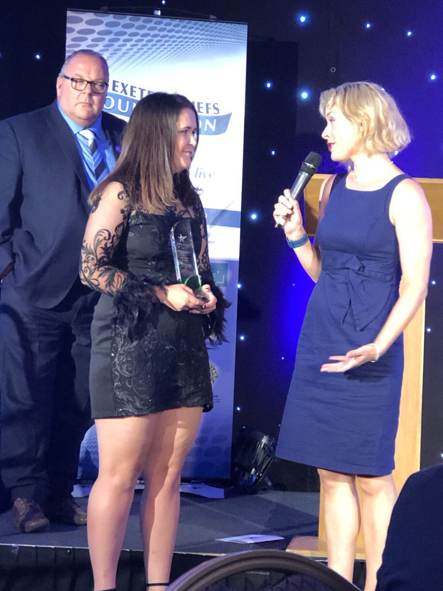 And now to the final &amp; most sought after award of the evening, that of Outstanding Contribution to Sport in Devon. This is chosen from among the winners of each category. Huge congratulations to our winner  Cody Levell! 👏👏👏
#dsa2019
<a href="/Exe_Foundation/">Exeter Chiefs Foundation</a> <a href="/ExeterCollege/">Exeter College</a> <a href="/activedevon/">Active Devon</a>