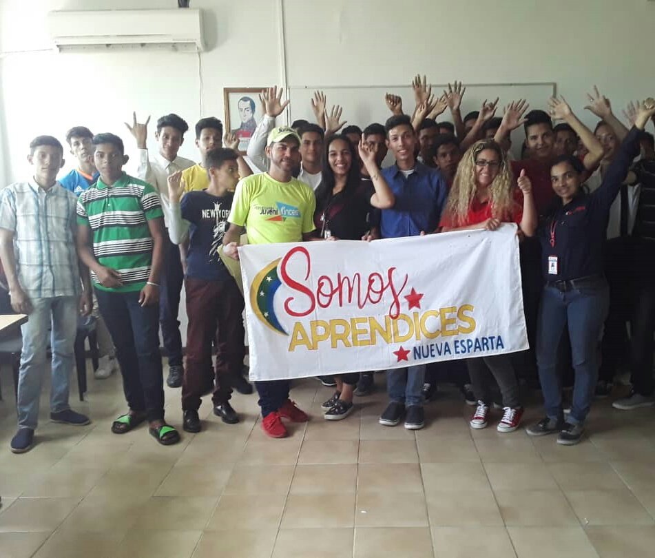 #11Jul || Desde la Gcia Rgnal <a href="/Incesnvaesparta/">Inces Nueva Esparta</a> Ntro Coord Rgnal de <a href="/juventud_inces/">Juventud Productiva Inces</a> <a href="/ROINNYincesNVE/">roinny moreno</a>  en compañía de los Voc Regionales de Org. <a href="/paoAprendiz_ne/">ρασℓα нєяиáиdєz</a> y Formación @joseaprendiz_ne del <a href="/MovAprendices/">Movimiento Nacional Somos Aprendices</a> participan en taller de la Sensibilización Colectiva #NosVemosEnElInces ✌