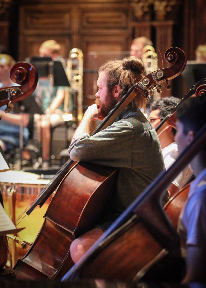 RTFInstitute's tweet photo. The Texas Festival Orchestra rehearses for their final concert this Saturday night at 7:30p (July 13). After six intensive weeks of rehearsals and performances the orchestra takes on an all Berlioz program - Tickets and info at https://t.co/LIYkewEgJO https://t.co/7ATT4gNxNh