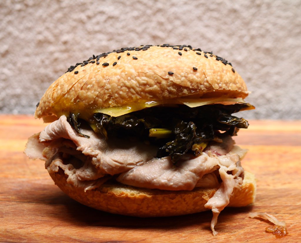 One hour left to get a pop up pork sandwich! 7 left!