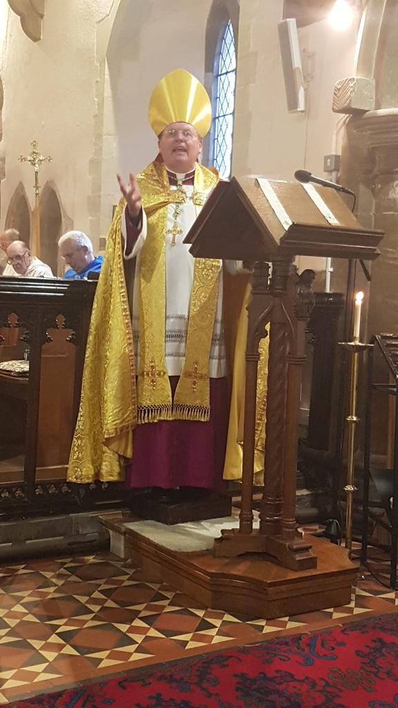 The Bishop  reminds us priesthood  expresses itself in generous  and humble acts of love
