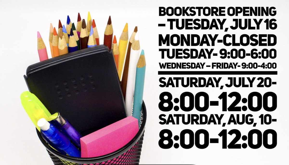 Faith Academy The Bookstore Opens Next Week Just A Reminder Of What The Summer Bookstore Hours Will Be If You Pre Ordered Summer Reading Books Or School Supply Kits They