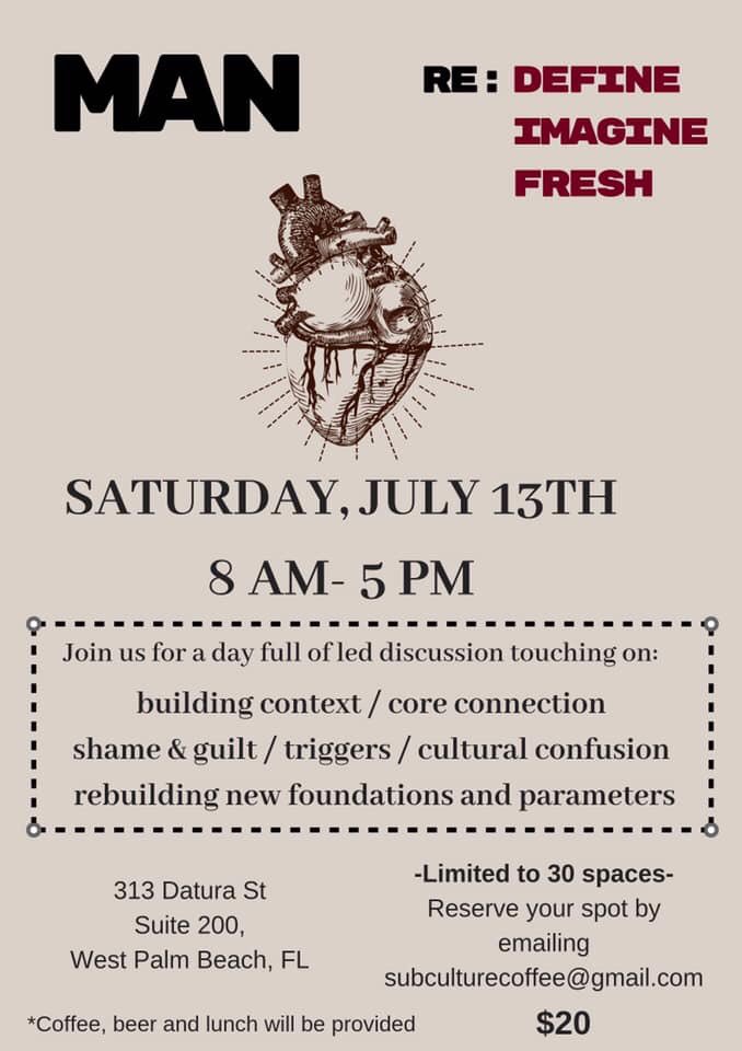 Fellas- don’t miss it! Thank you to <a href="/weare1909/">1909</a> for letting us use their space.