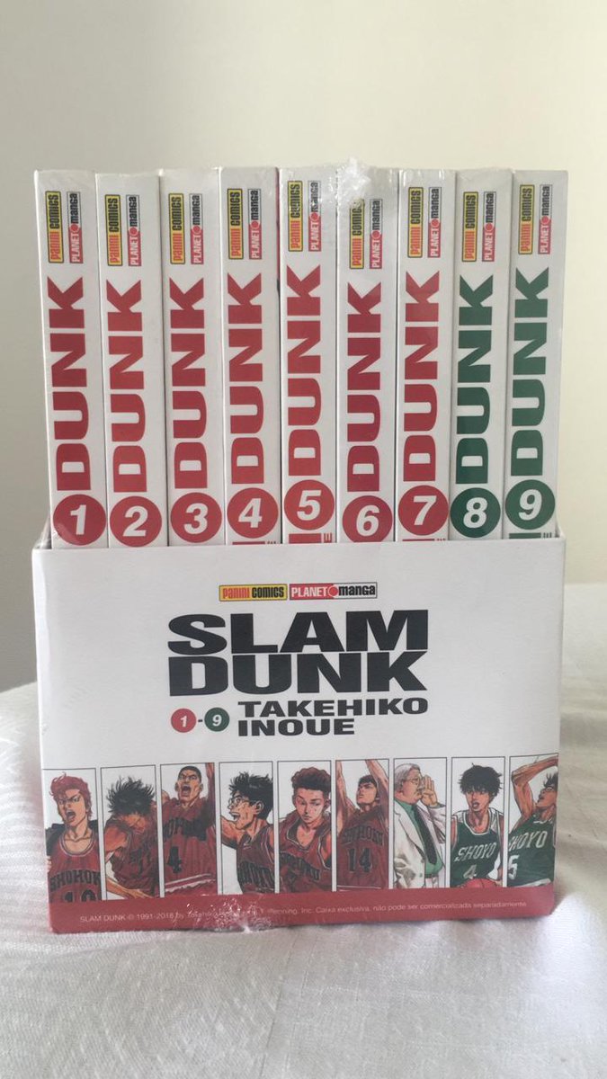 SORTEIO DO @NAERADOGARRAFAO!

Em homenagem ao lançamento do programa dessa semana sobre Slam Dunk vamos sortear entre os seguidores um kit com 9 volumes do mangá, versão Panini

Quer concorrer? É só seguir o perfil, curtir e compartilhar esse Tweet, e você ta participando! Corre!