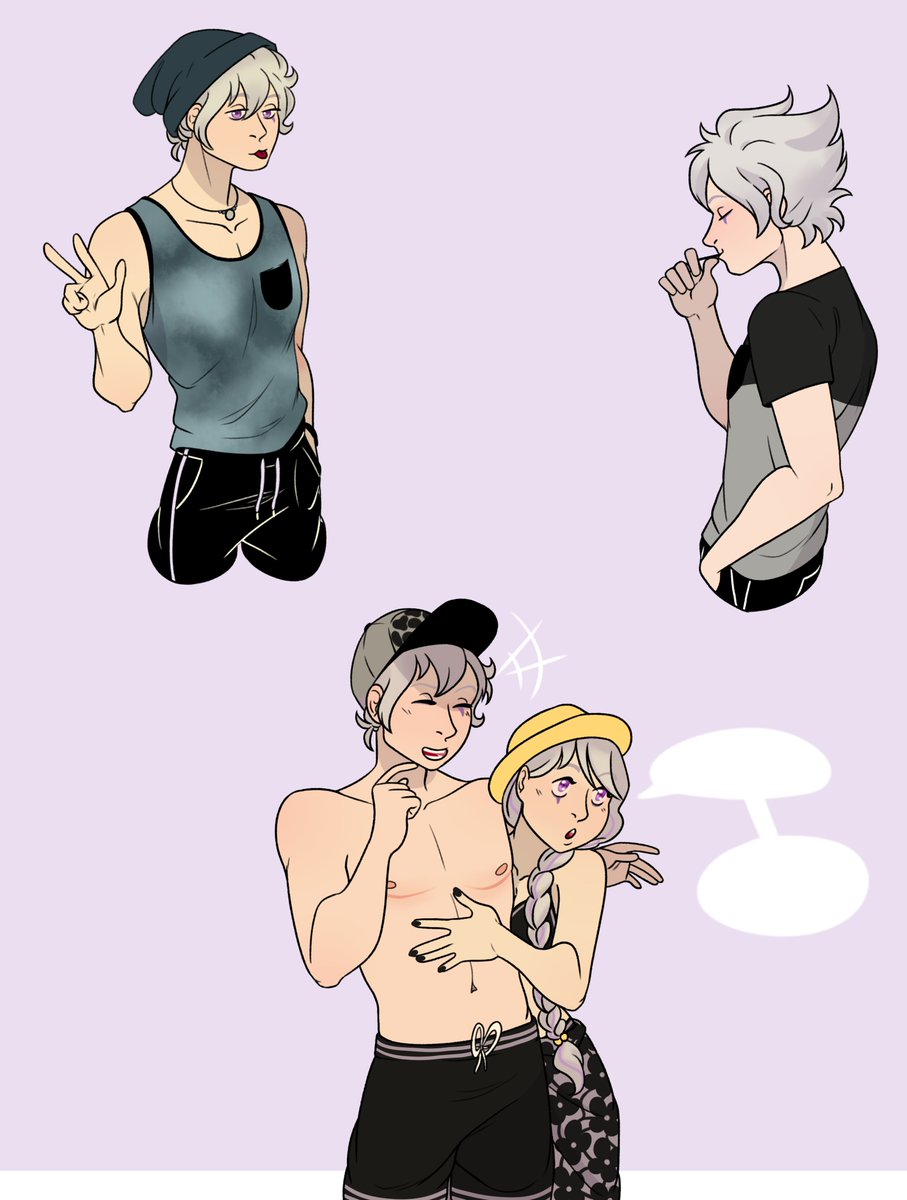 OrcaPadme's tweet image. 💜Puppet boy💜

Miren a la Mai toda orgullosa de la operación de su hermano jsjs, me encanta &amp;lt;3
#FNAFHS #FHS