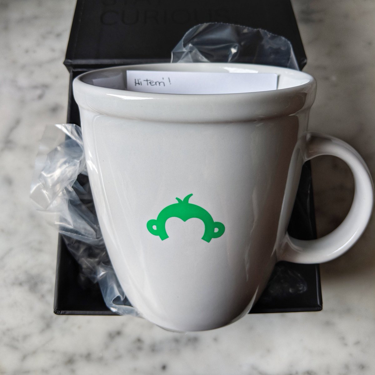 Surveymonkey Support Asksurveymonkey Twitter - as a graphic designer i love the packaging as a javasibling i m excited to have this cool mug for my coffee thanks yourock pic twitter com awk4soo8kf