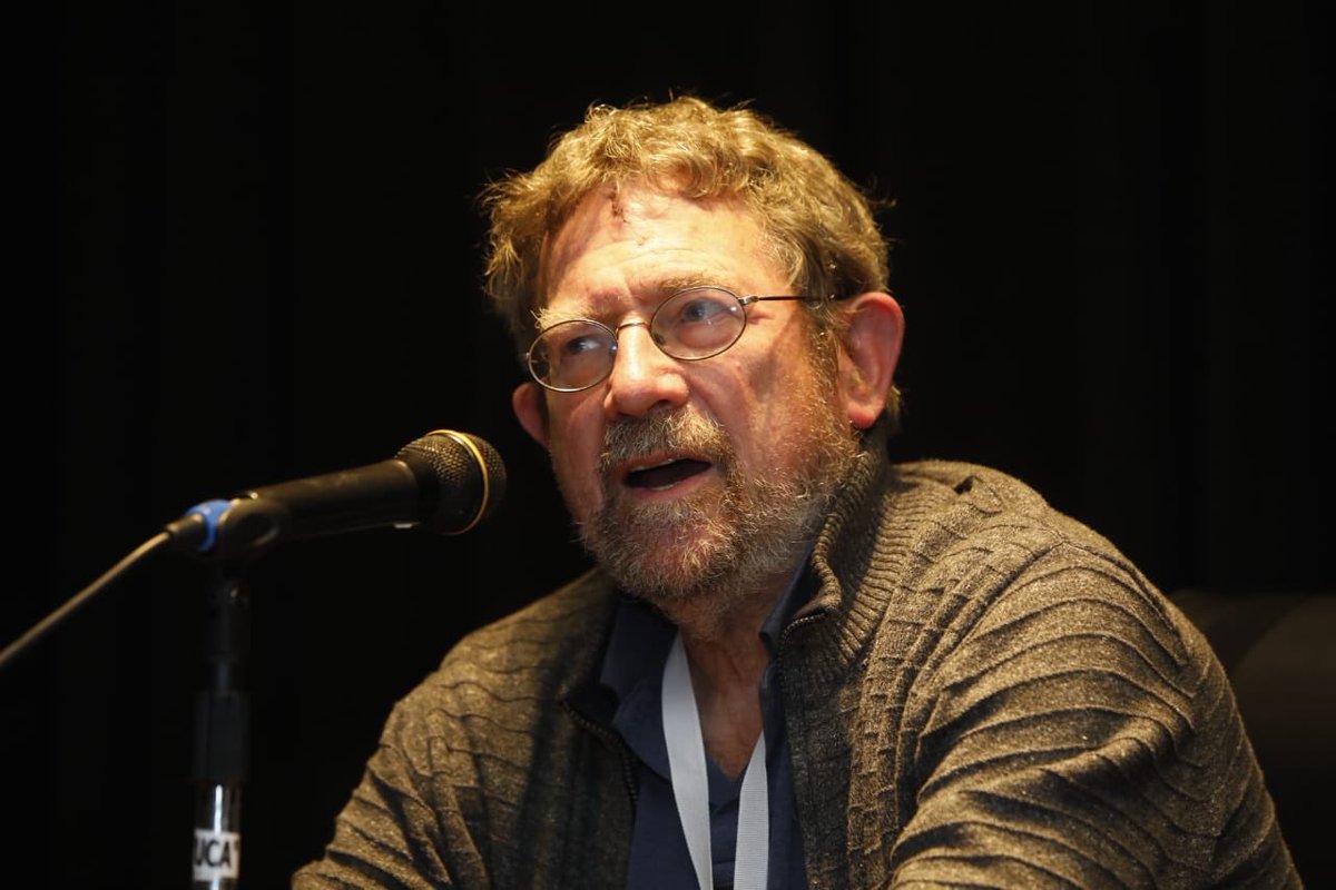 StatPhys27's tweet photo. J. Michael Kosterlitz at #statphys27 https://t.co/9wTja3MPdF