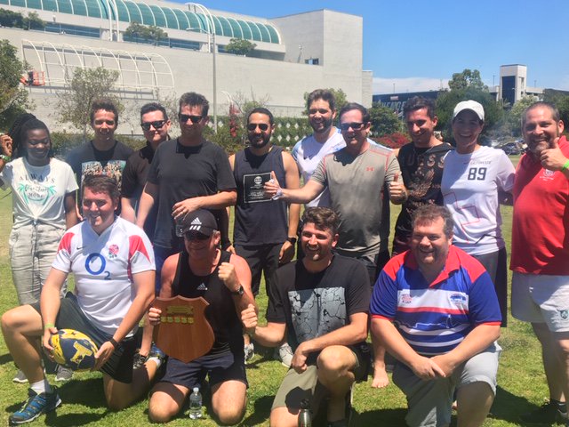 Congratulations (again) to New Zealand, for winning the 2019 #esriuc Touch Rugby game against a World Selection! Good fun!
