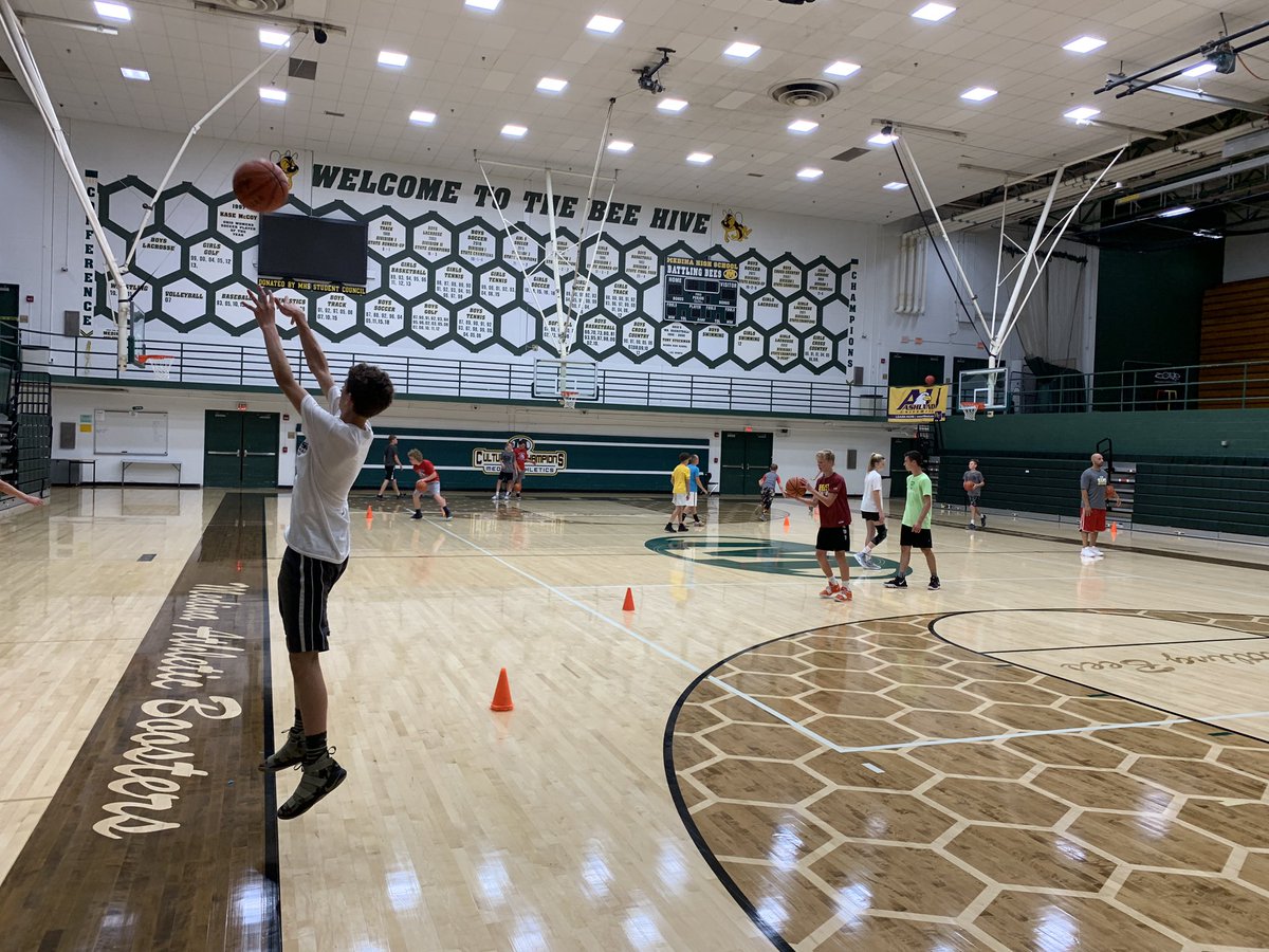 Another great workout.  Great turnout from our kids.