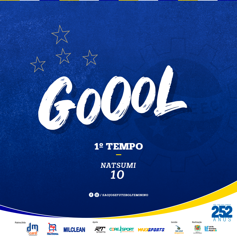 saojoseecfem's tweet photo. GOOOOL! Natsumi abre o placar para o São José contra o Audax.
LINK DA TRANSMISSÃO: https://t.co/Xlbr2JMZGW
#VaiSãoJosé #MeninasdaÁguia #DMCard #MercadinhoPiratininga #Milclean #RTSports #CoreSportFisioterapia #MaxxSports #PrefeituradeSãoJosédosCampos #BrasileiroFeminino https://t.co/3F46JfPyuv