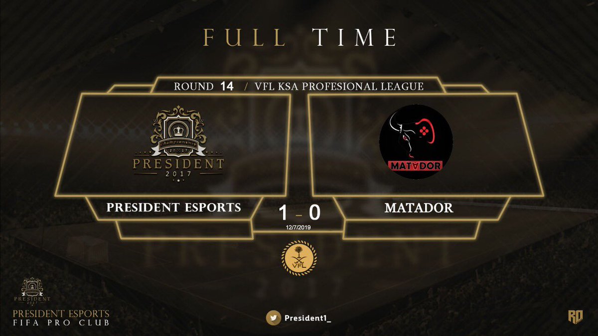 President eSports tweet media