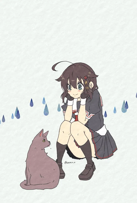 びんじょう……いくつくらいだろう?
#私が描く時雨は何歳に見えますか 