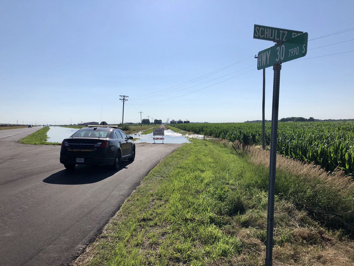 All roads from Shelton to Wood River between Hwy 30 and Wood River Rd are closed.