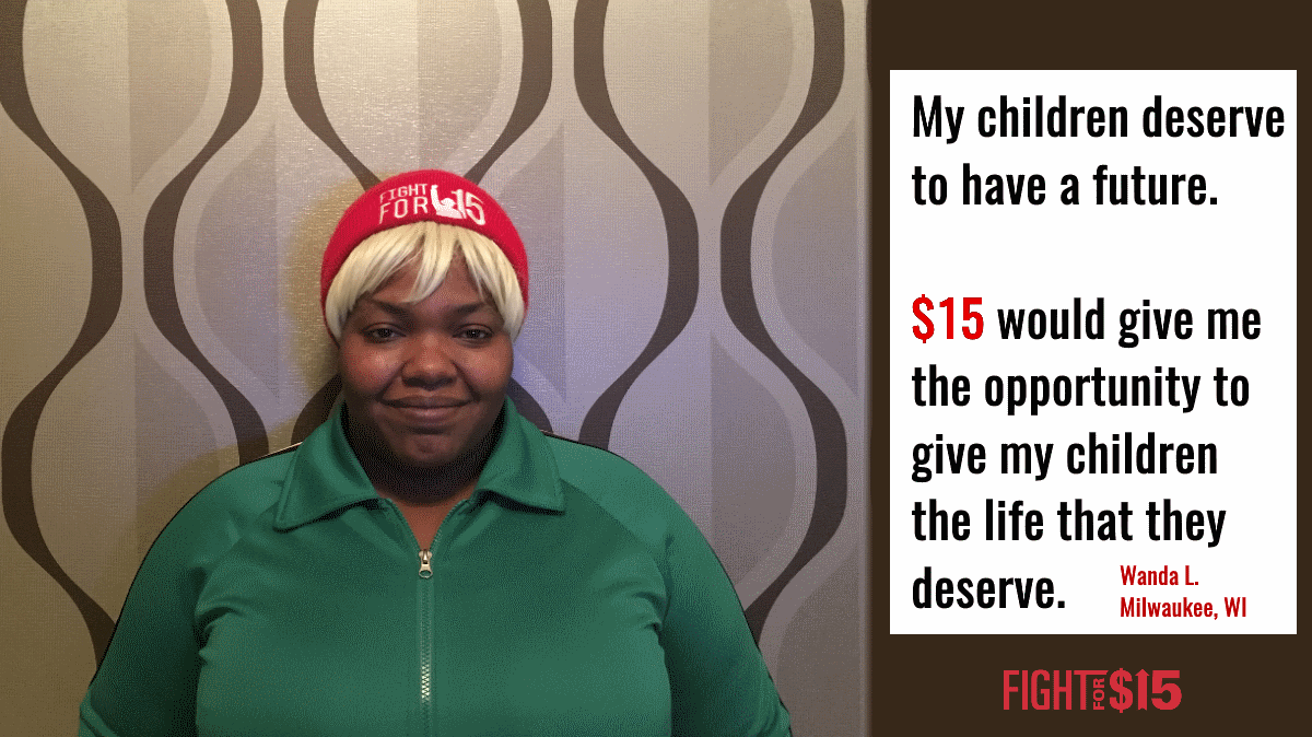 Raising the minimum wage lowers child poverty, puts more money in workers' pockets, and doesn't kill jobs. We need $15 for EVERY worker. 

Tell your Rep. to vote yes on the #RaiseTheWage Act: 866-426-2631