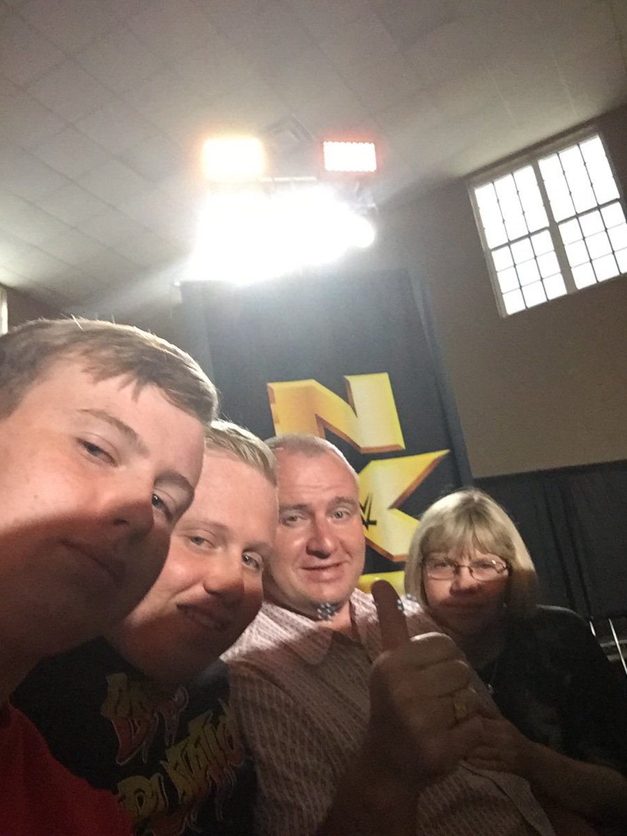 #NXTWinterHaven

All the way from the UK to watch the show