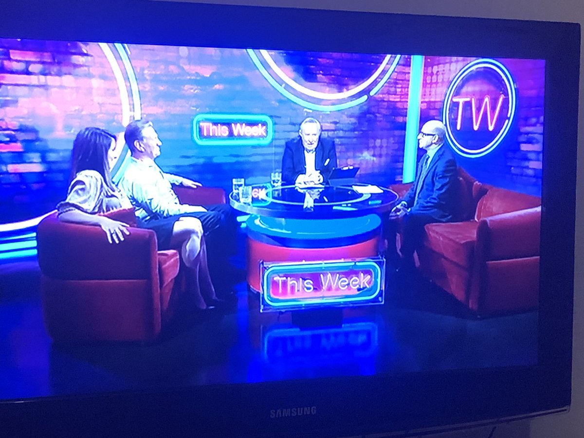 susana_mendonca's tweet image. Sad times @bbcthisweek #MissingYouAlready #BBCTW