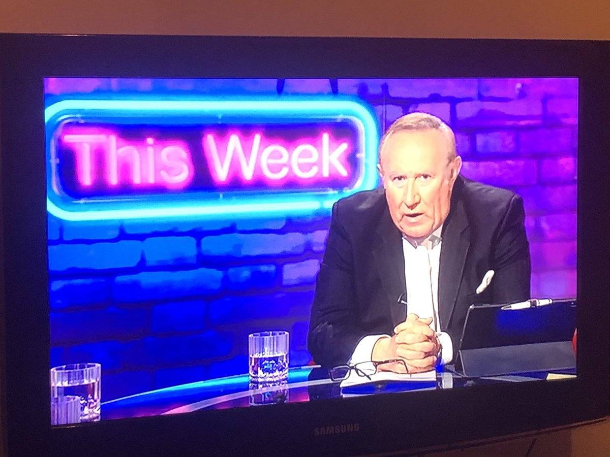 susana_mendonca's tweet image. Sad times @bbcthisweek #MissingYouAlready #BBCTW