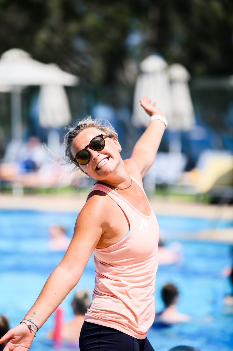Our Fitness/GSM here, loving life whilst working those guests hard in Aquacise! #WorkHardPlayHard #EnjoyYourJob #FitnessInstructor #SweatyBetty #SweatyJob #Aquacise #LemnosIsland #Neilson <a href="/CEPhotoUK/">CE PHOTO</a> <a href="/neilsonholidays/">Neilson Active Holidays</a>
