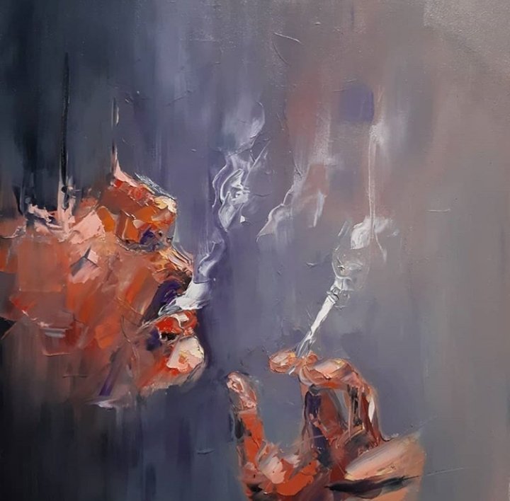TitinaFont's tweet photo. Que el insomnio me deje y me borre los ojos y la mente.
Obra  @carlosdartist 
#insomniofatal #art #insomnio https://t.co/sh1lGpmQfk