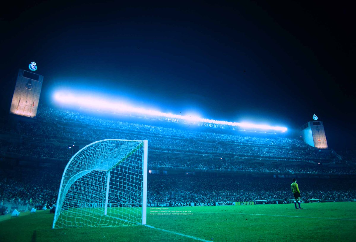 tphoto2005's tweet photo. Estadio Santiago Bernabéu
Real Madrid vs Hercules2-1 in madrid, Spain on 14 Sep 1974  
Photo  by Masahide Tomikoshi / TOMIKOSHI PHOTOGRAPHY https://t.co/B0aPTFLguM