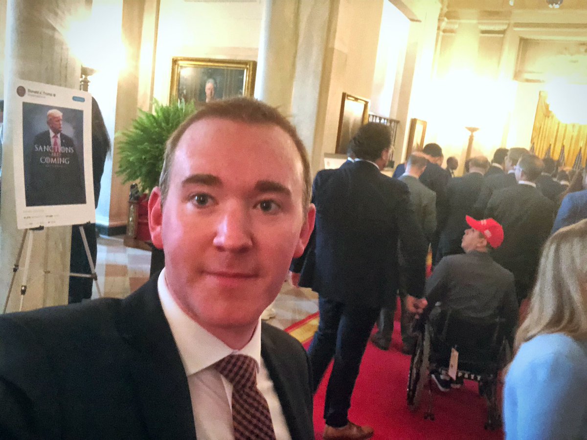 MacStoddard's tweet image. It was an honor to attend today’s #SocialMediaSummit at the @WhiteHouse. Thank you @realDonaldTrump and his great digital team. Great event! #ampFW #FreedomWorks 🇺🇸