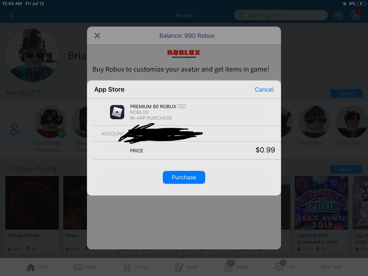 Lord Cowcow On Twitter You Can Now Buy Roblox Premium Robux On The Mobile Apps I Ll Update This Asap - 75 robux buy it now roblox